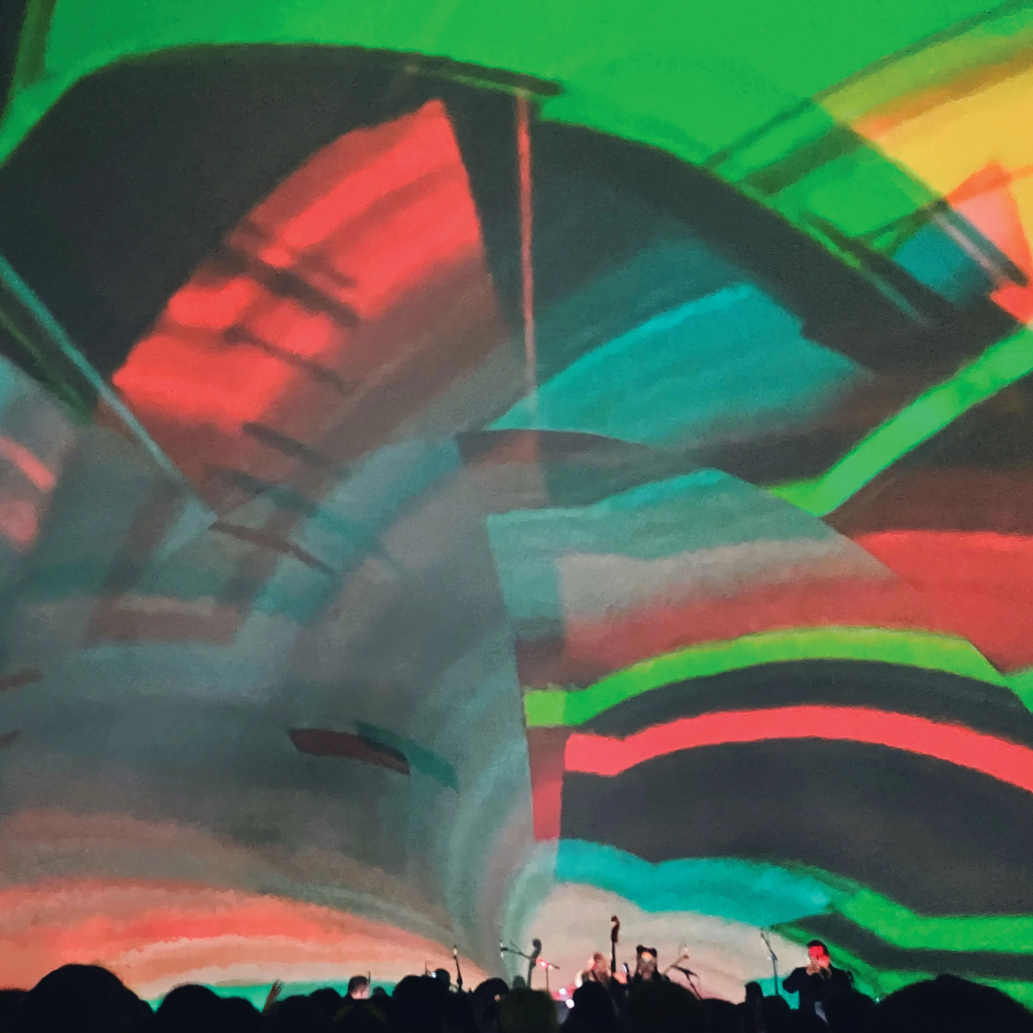 Official album cover art for the release Live at the Adler Planetarium by Exploding Star Orchestra