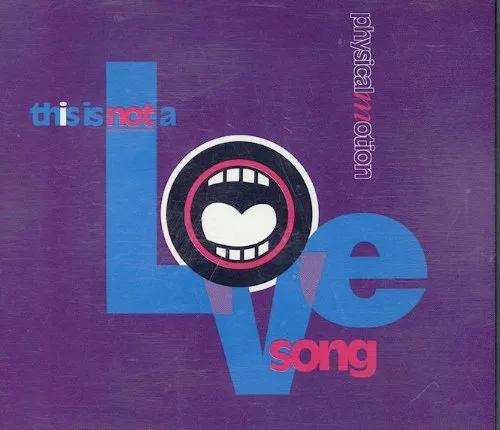 Official album cover art for the release This Is Not a Lovesong by Phrank