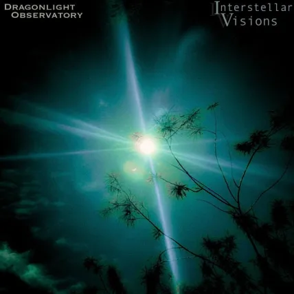 Official album cover art for the release Interstellar Visions by Dragonlight Observatory