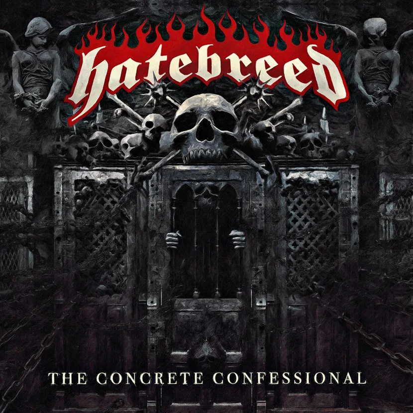 Official album cover artwork for The Concrete Confessional by Hatebreed