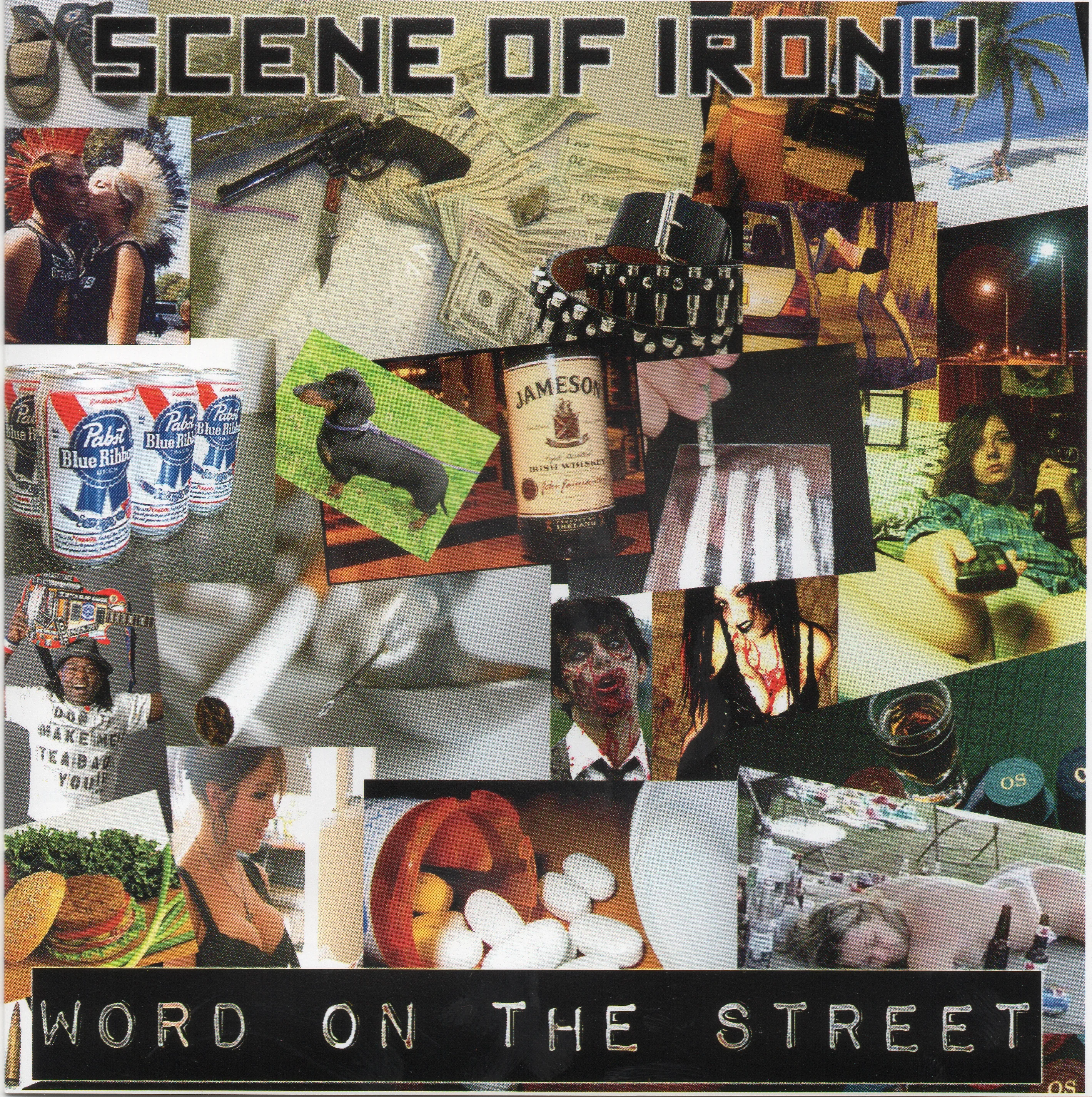 Official album cover art for the release Word on the Street by Scene of Irony