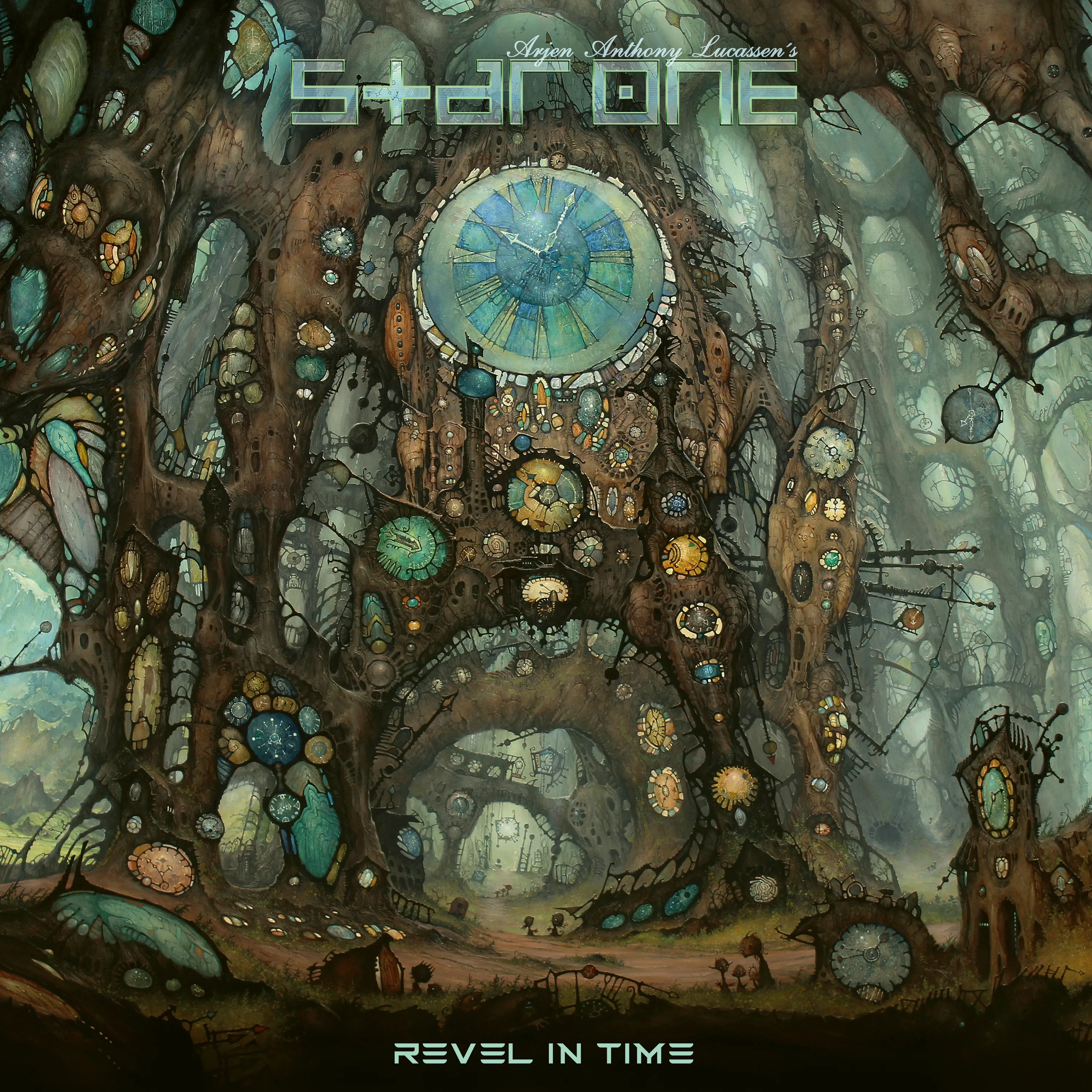 Official album cover art for the release Revel in Time by Star One