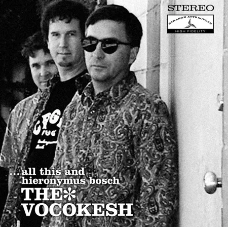 Official album cover art for the release ...All This and Hieronymus Bosch by Vocokesh
