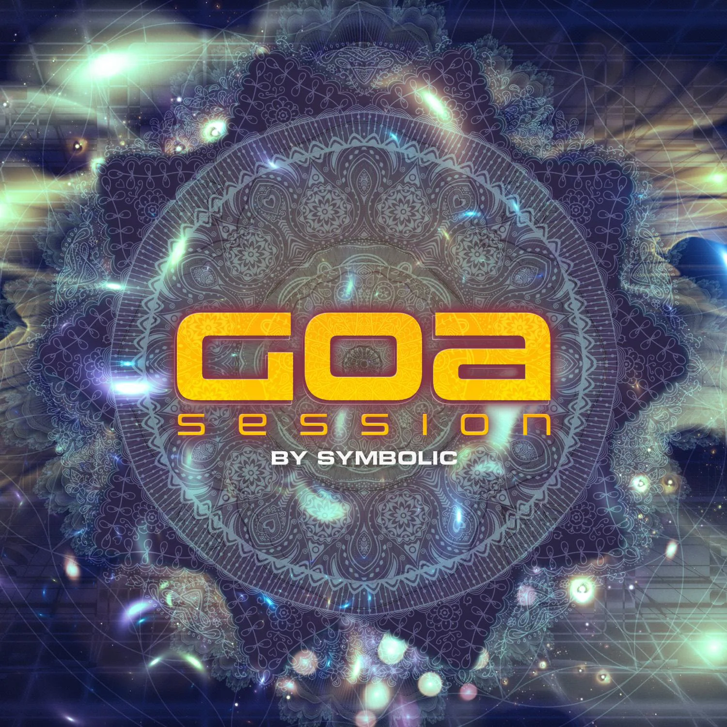 Official album cover art for the release Goa Session by Symbolic