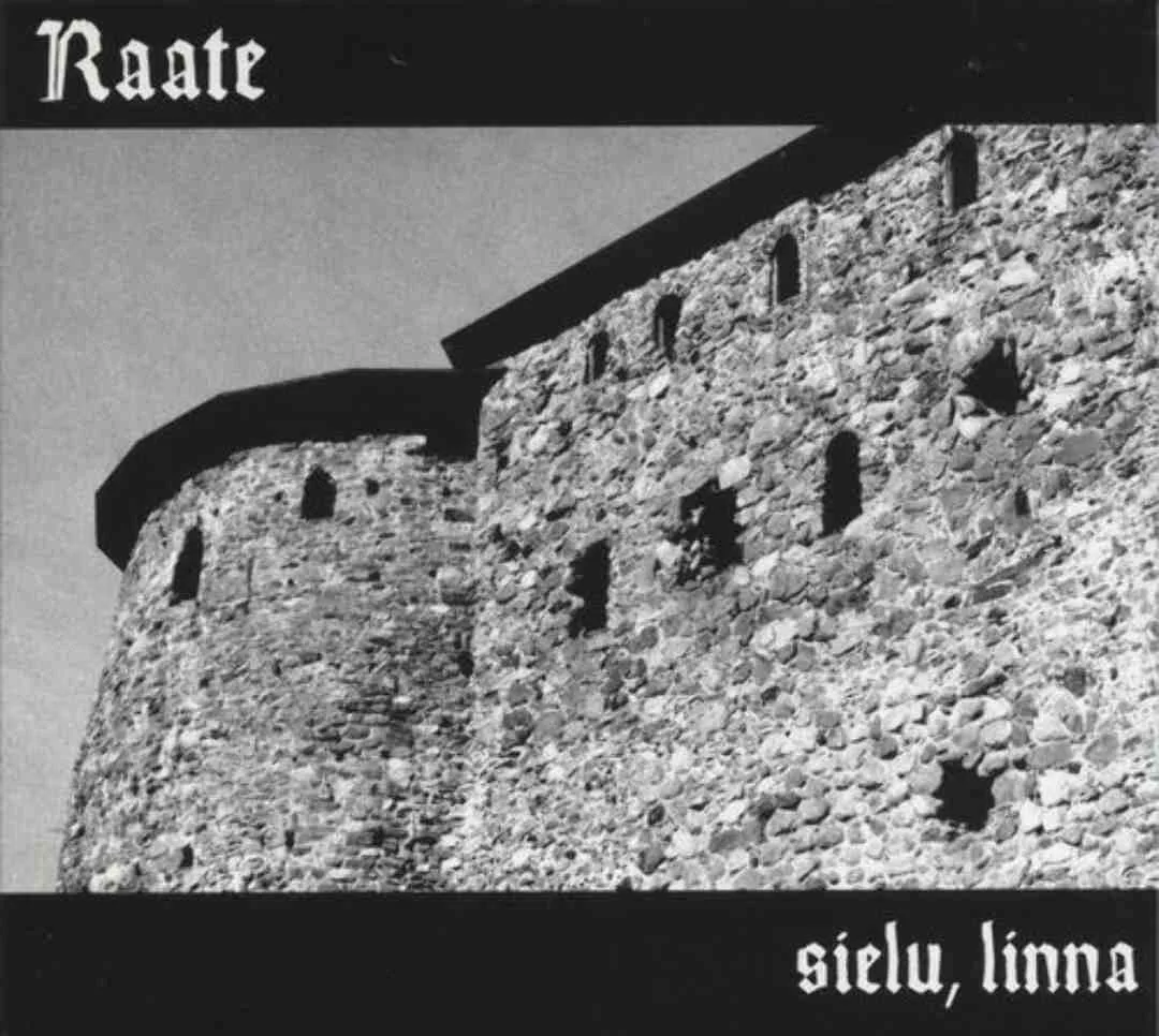 Official album cover art for the release Sielu, linna by Raate