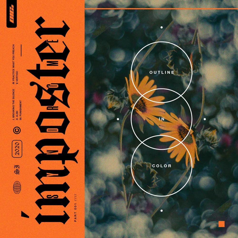 Official album cover art for the release Imposter Syndrome by Outline in Color