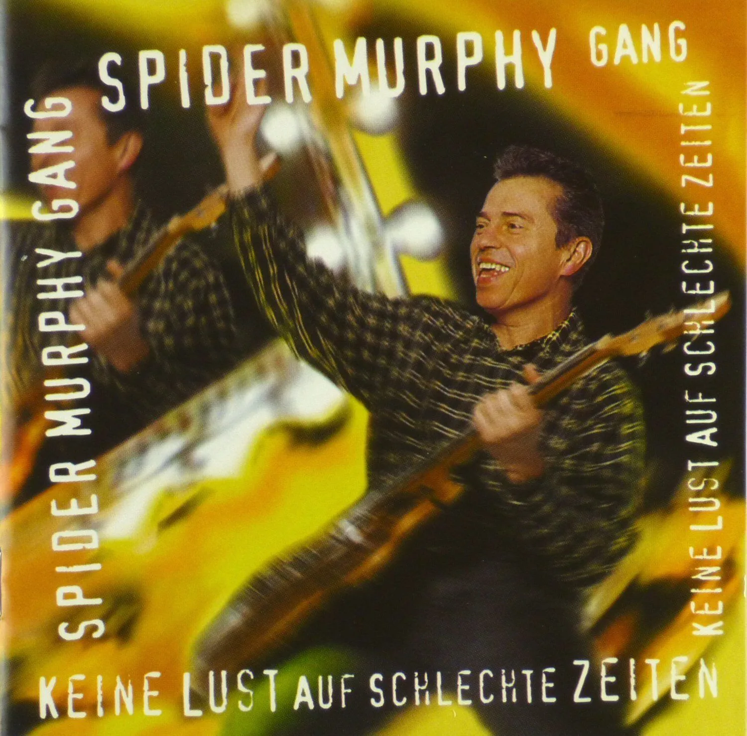Official album cover art for the release Keine Lust auf schlechte Zeiten by Spider Murphy Gang