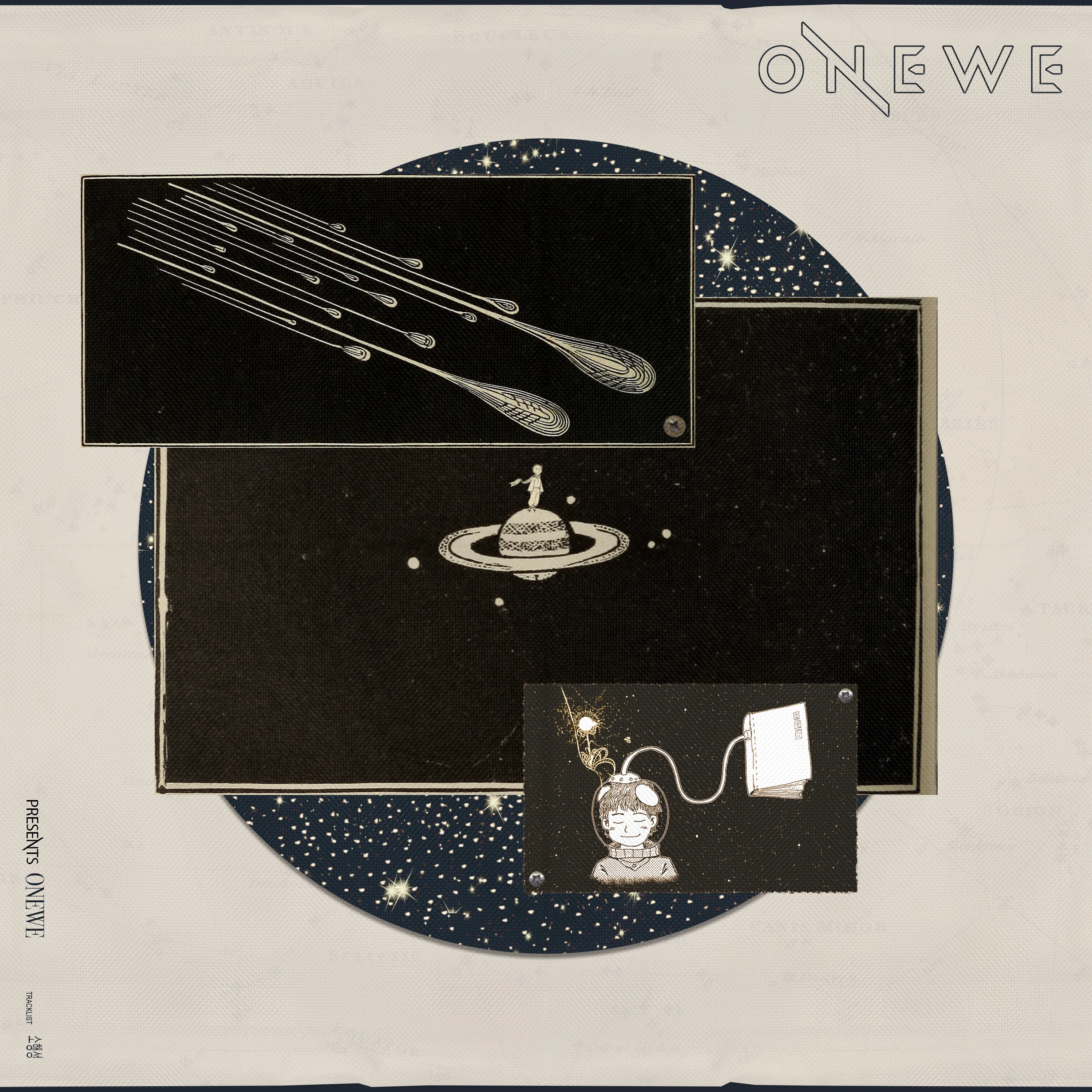 Official album cover art for the release STUDIO WE : Recording by ONEWE