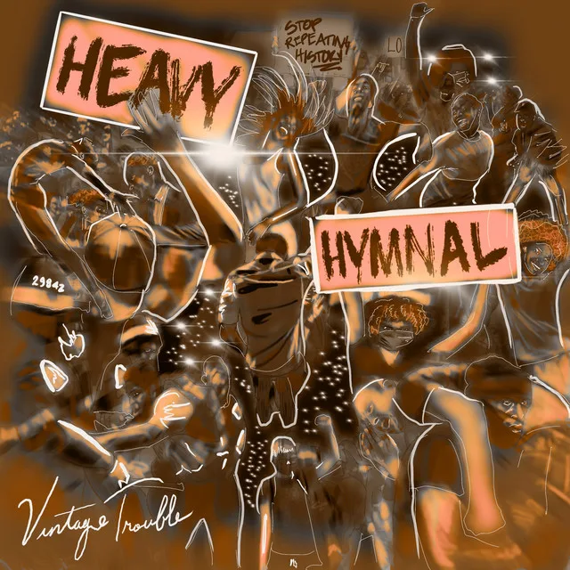 Official album cover art for the release Heavy Hymnal by Vintage Trouble