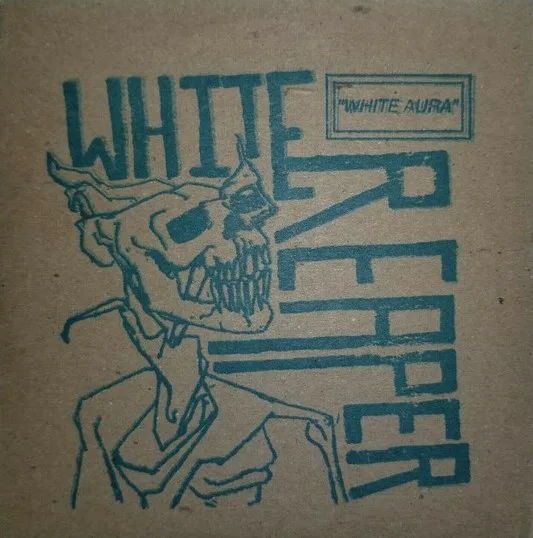 Official album cover art for the release White Aura by White Reaper