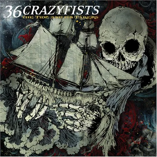 Official album cover art for the release The Tide and Its Takers by 36 Crazyfists
