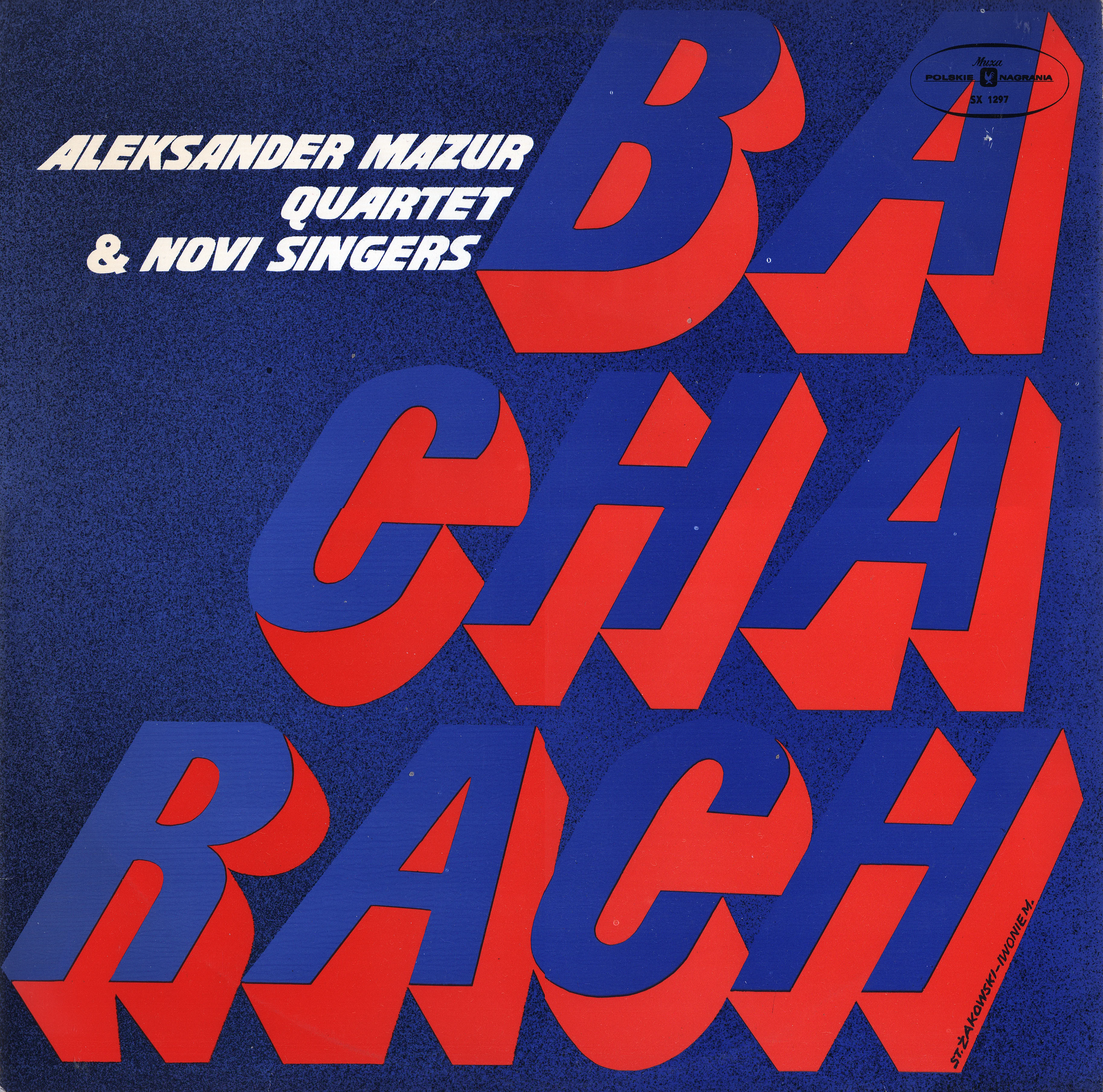 Official album cover art for the release Bacharach by Novi Singers