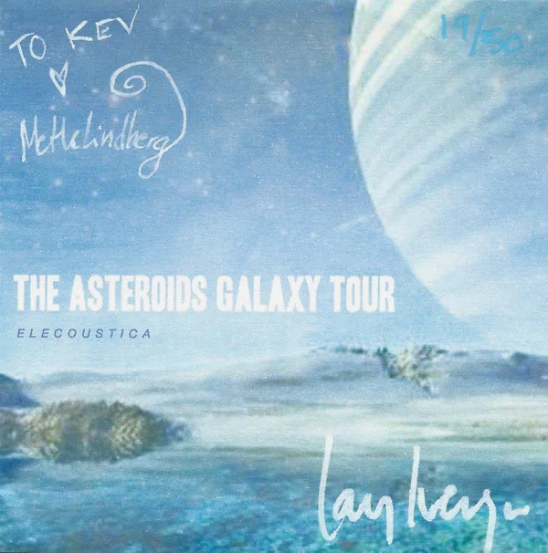 Official album cover art for the release Elecoustica by The Asteroids Galaxy Tour