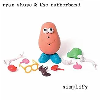 Official album cover art for the release Simplify by Ryan Shupe & the RubberBand