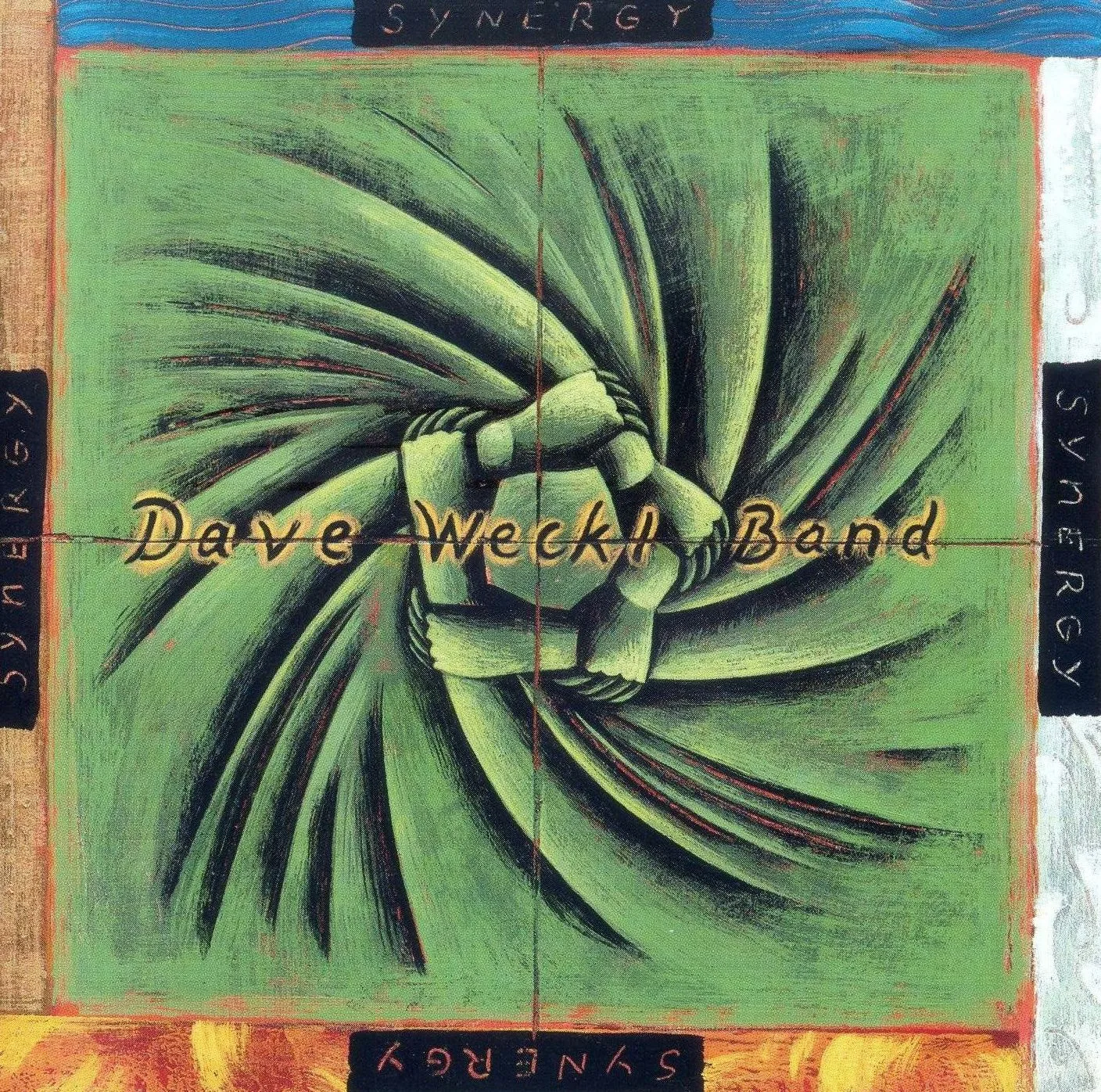 Official album cover art for the release Synergy by Dave Weckl Band
