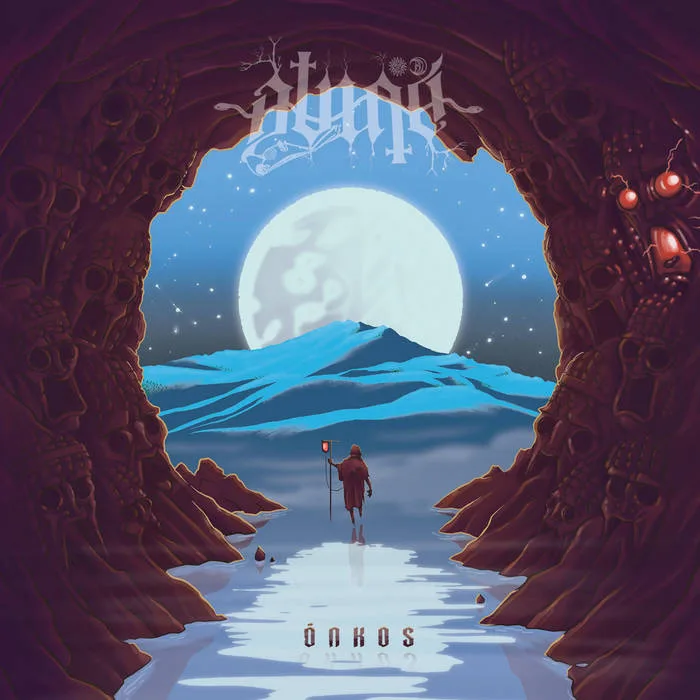 Official album cover art for the release Ónkos by Binah