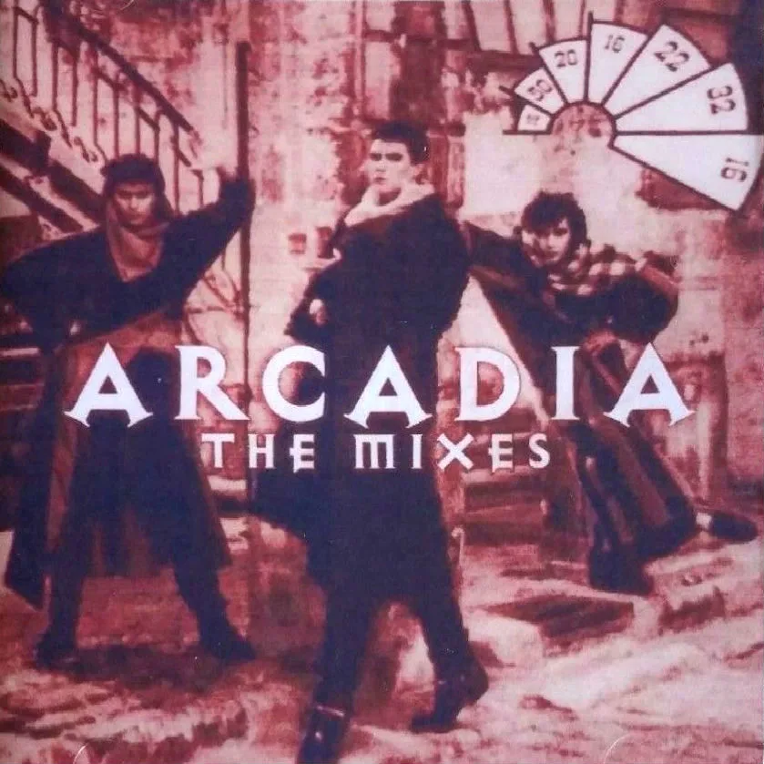 Official album cover art for the release The Mixes by Arcadia
