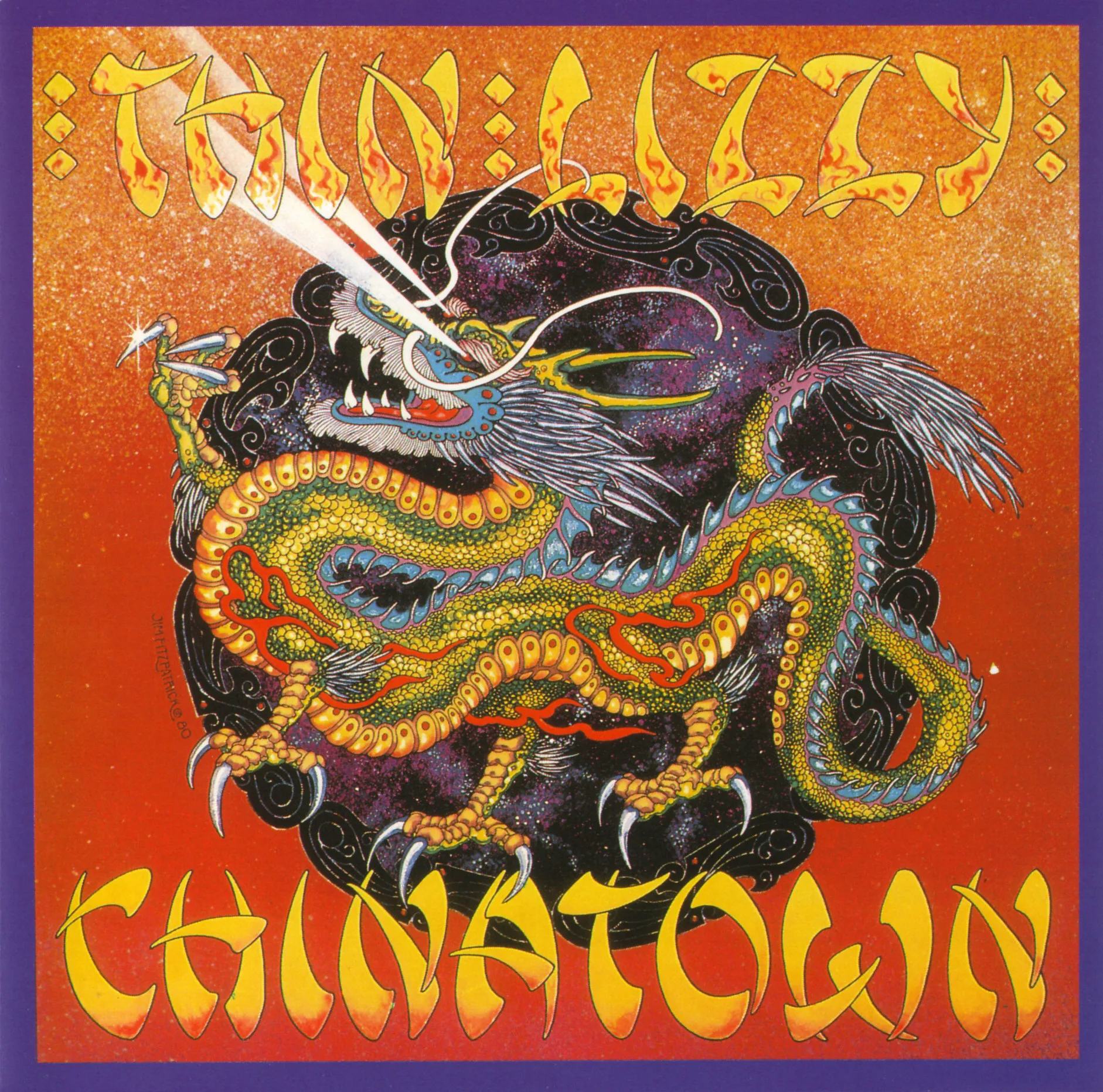 Didn't I song track artwork featured on the album Chinatown by Thin Lizzy