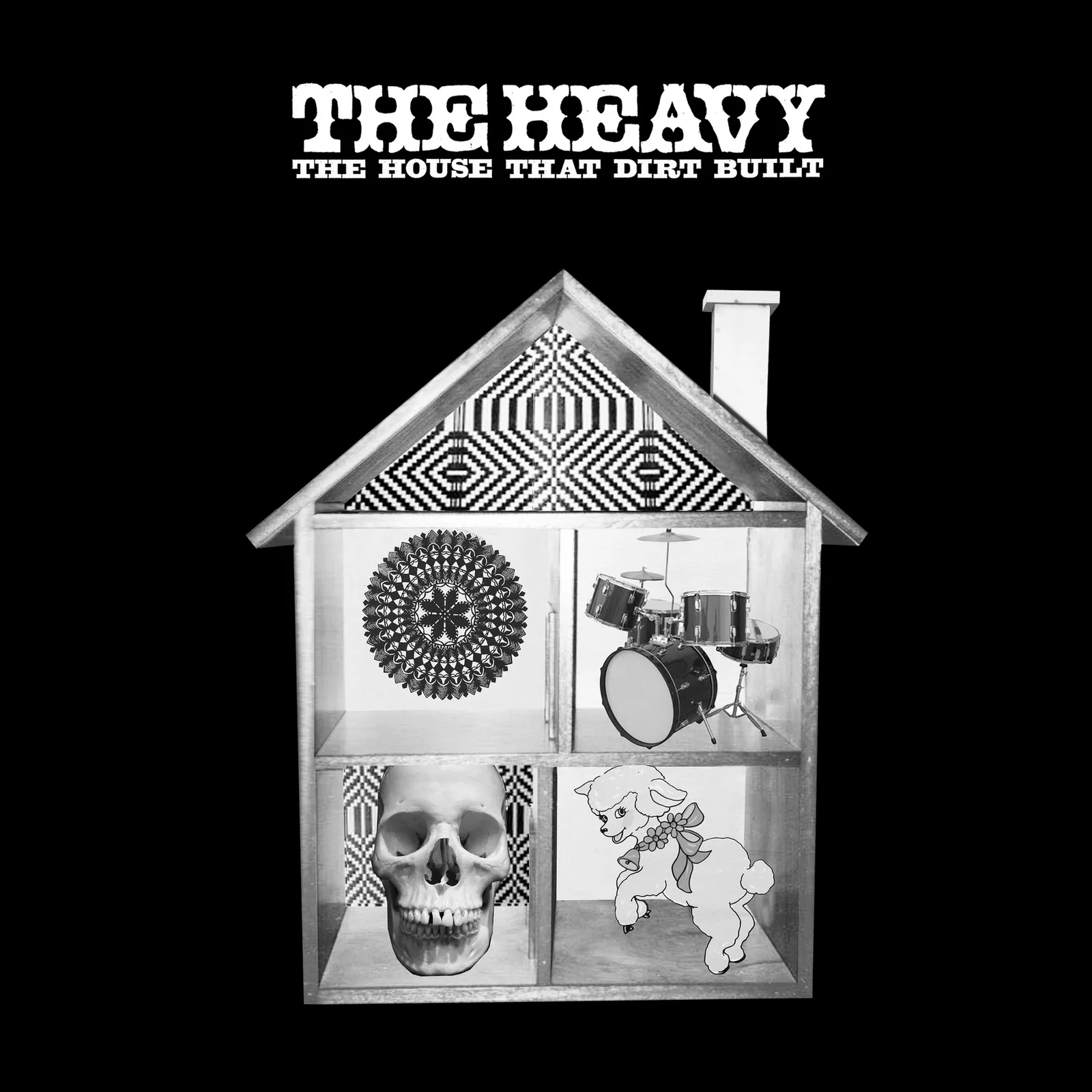 Official album cover art for the release The House That Dirt Built by The Heavy