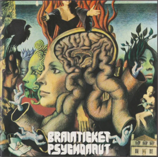 Official album cover art for the release Psychonaut by Brainticket