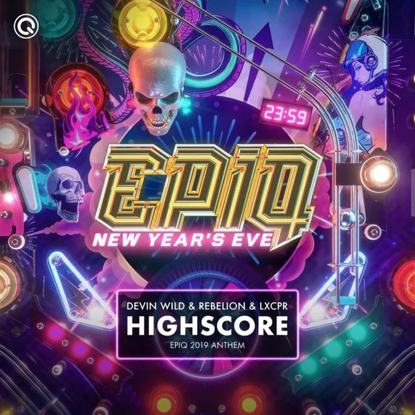 Official album cover art for the release Highscore (Epiq 2019 Anthem) by Rebelion