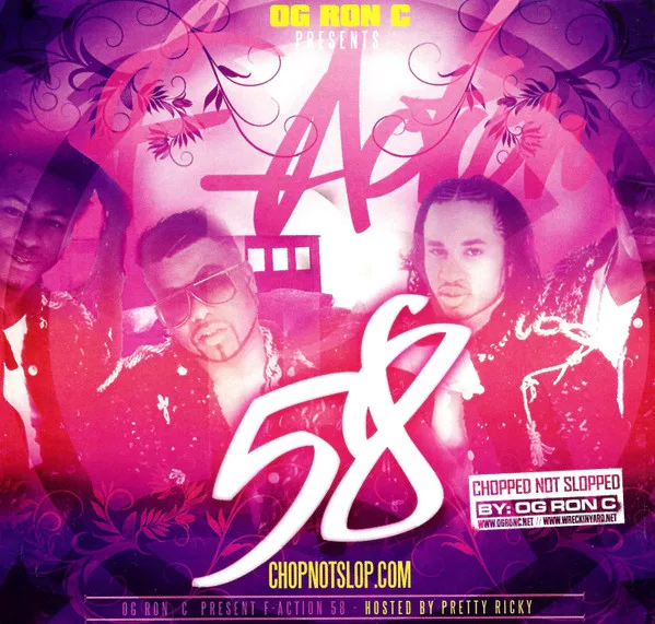 Official album cover art for the release F-Action 58 by Pretty Ricky
