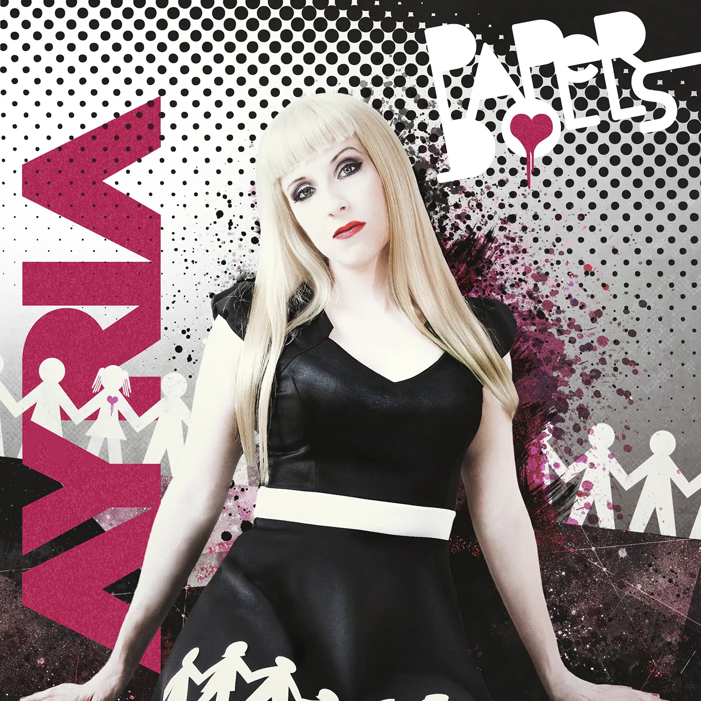 Official album cover artwork for Paper Dolls by Ayria