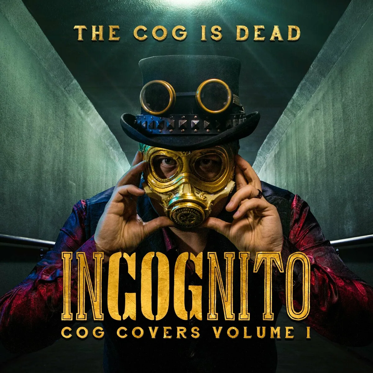 Official album cover art for the release Incognito: Cog Covers, Vol. 1 by The Cog Is Dead
