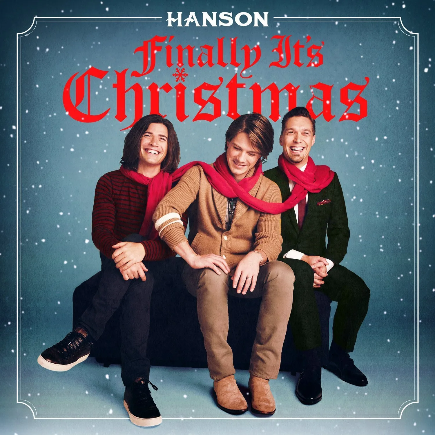 Official album cover artwork for Finally It’s Christmas by Hanson