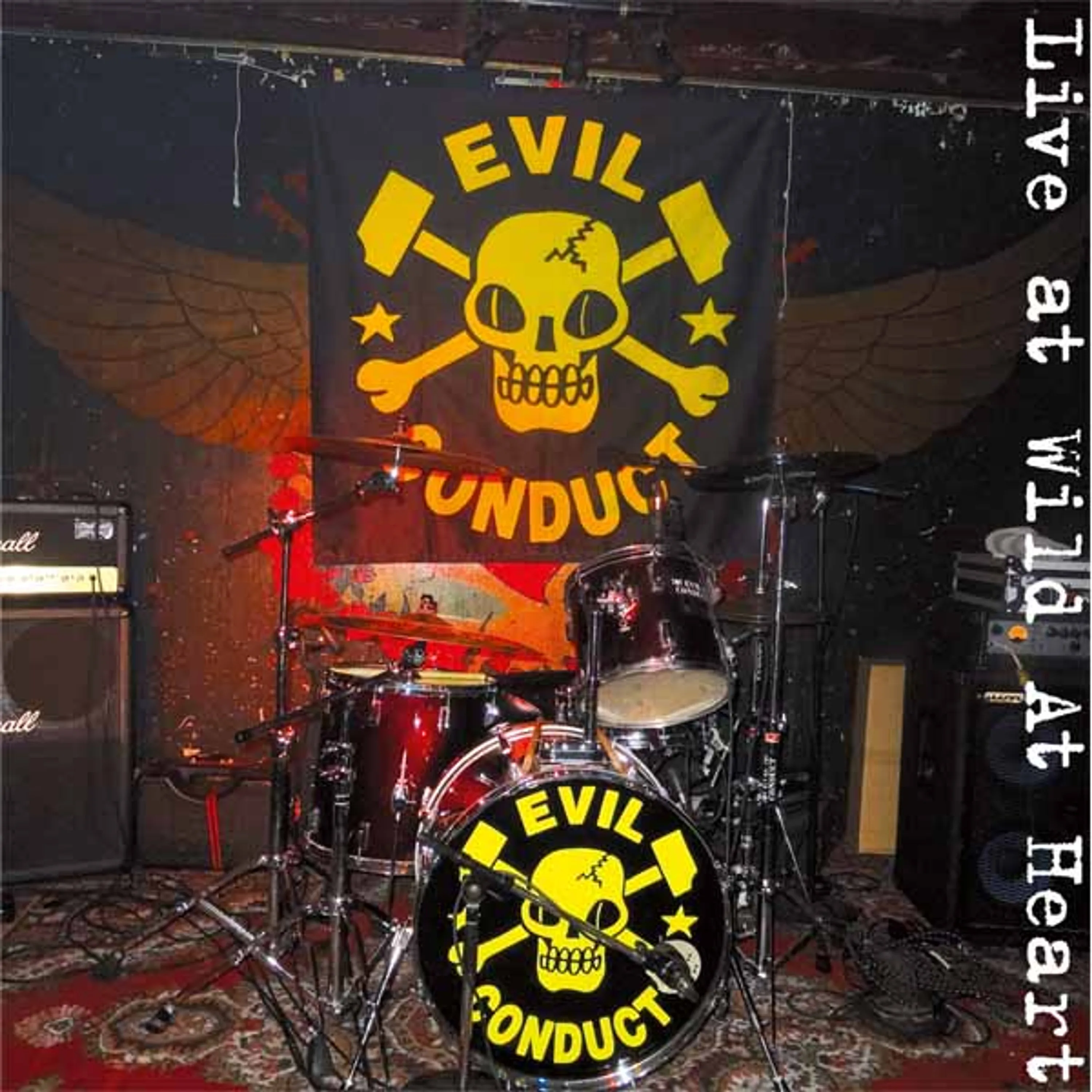 Official album cover art for the release Live at Wild at Heart by Evil Conduct