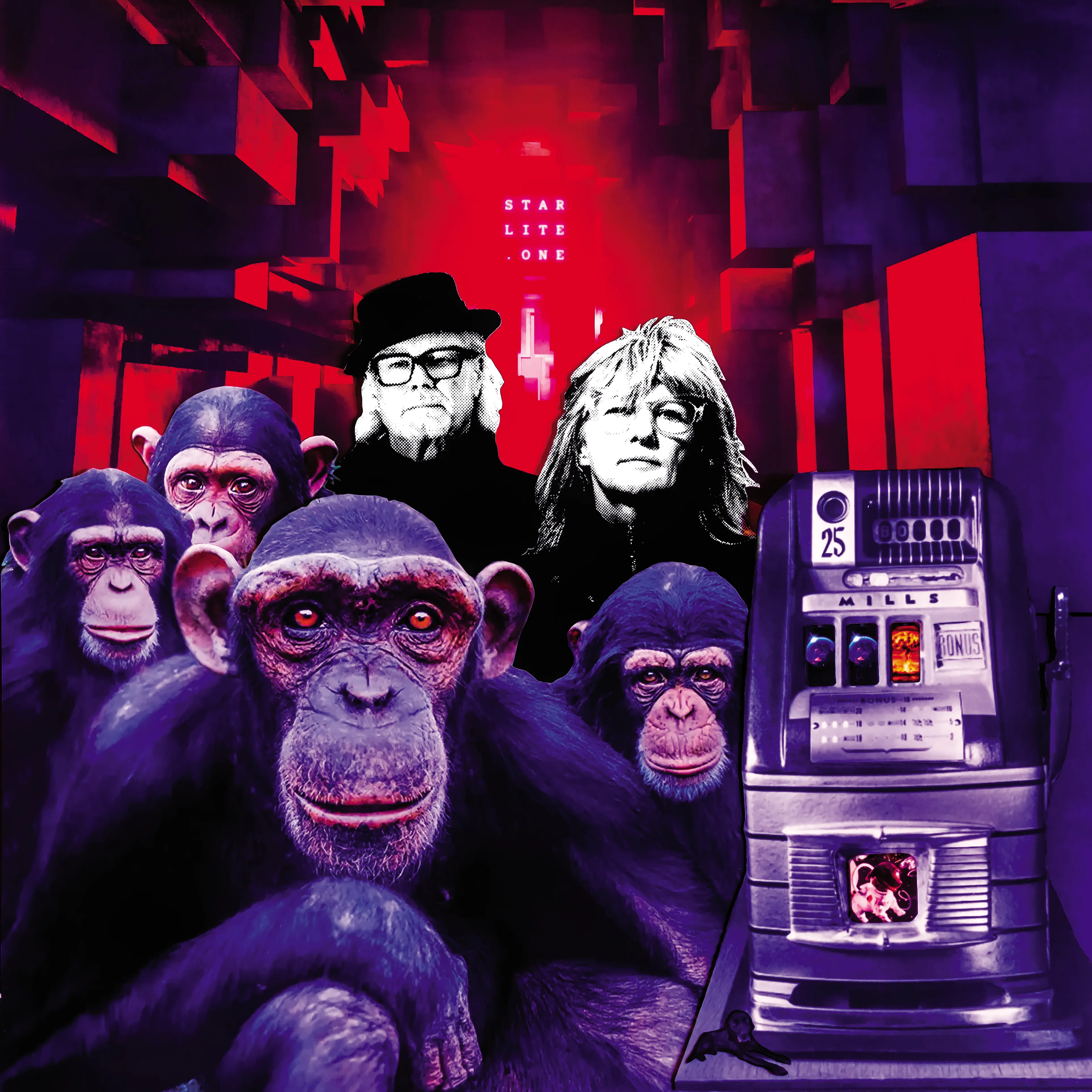 Official album cover art for the release Starlite.One by Starlite & Campbell