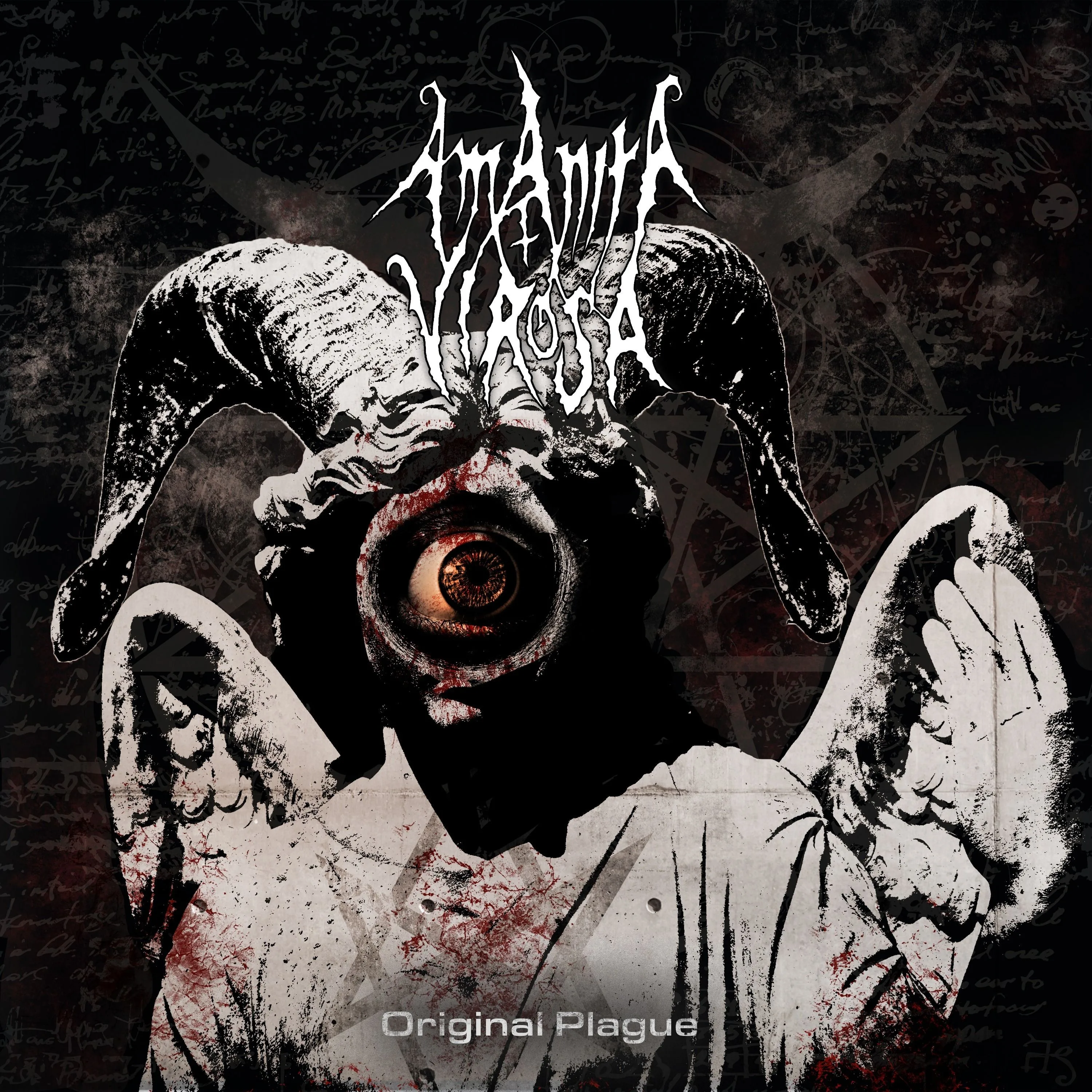 Official album cover art for the release Original Plague by Amanita Virosa