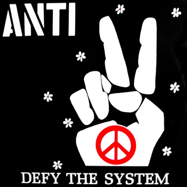Official album cover art for the release Defy the System by Anti