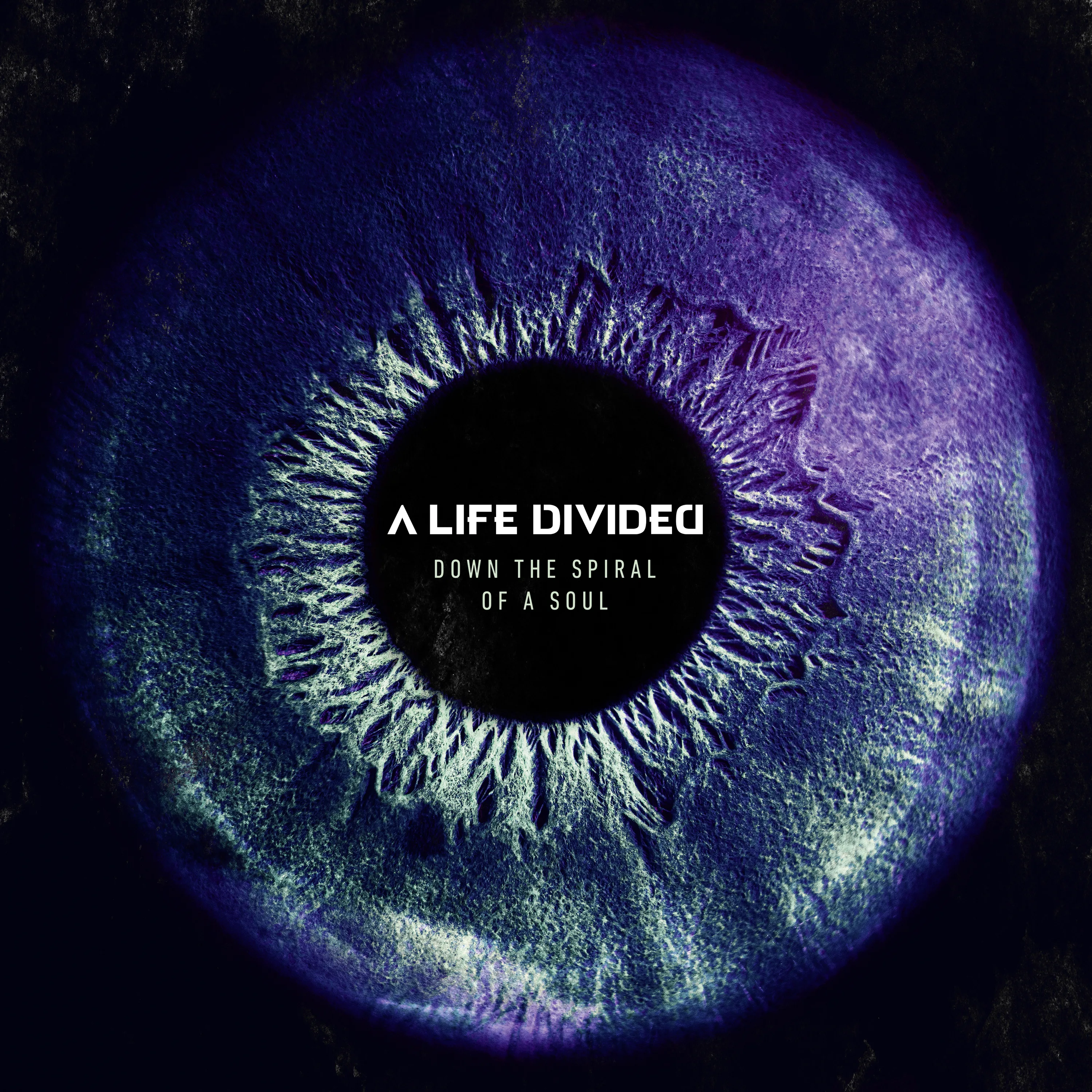 Official album cover art for the release Down the Spiral of a Soul by A Life Divided