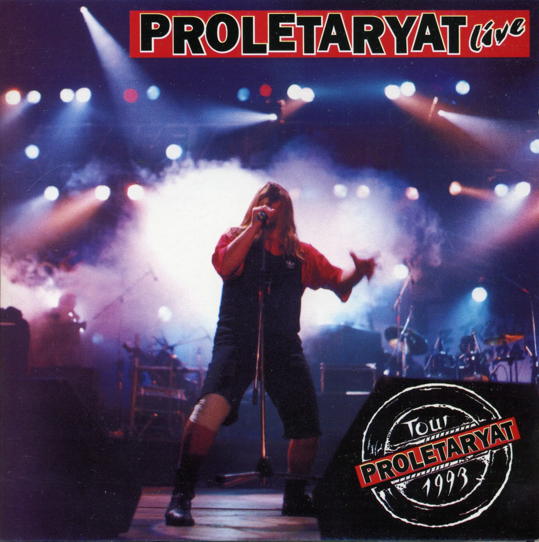 Official album cover art for the release Live '93 by Proletaryat