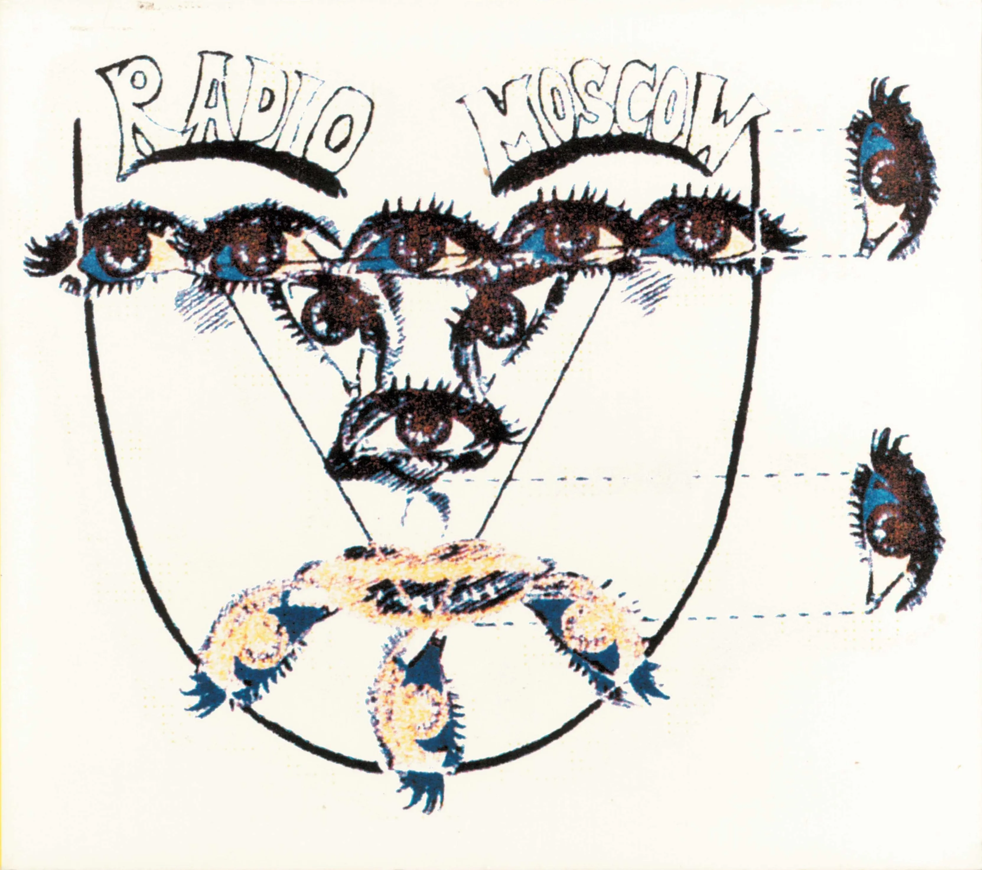 Official album cover art for the release 3 & 3 Quarters by Radio Moscow