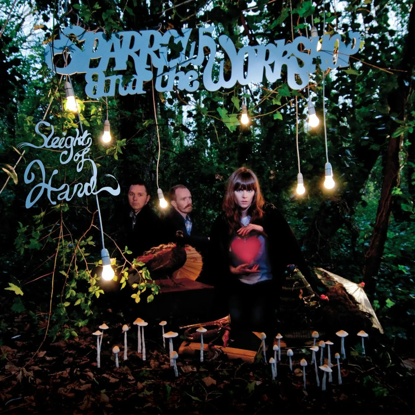 Official album cover art for the release Sleight of Hand by Sparrow and the Workshop