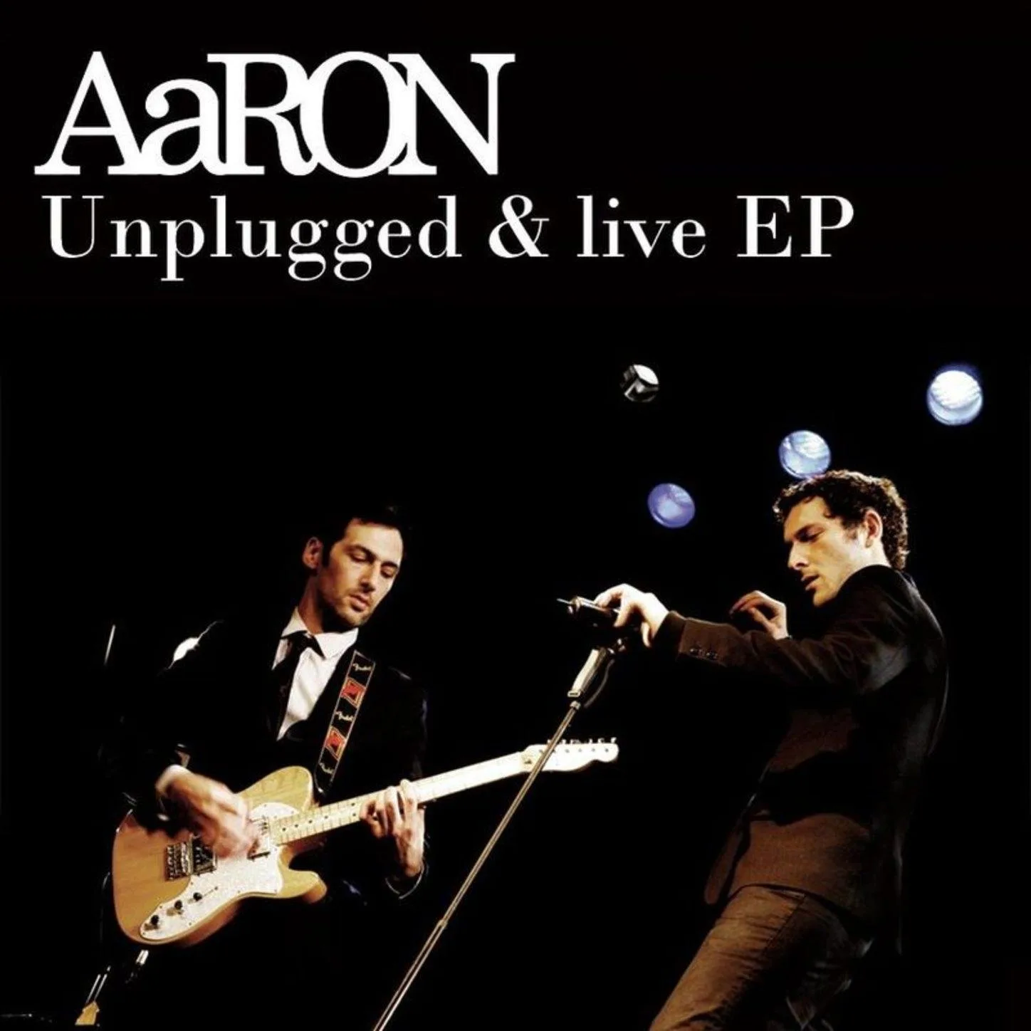 Official album cover art for the release Unplugged and Live by AaRON