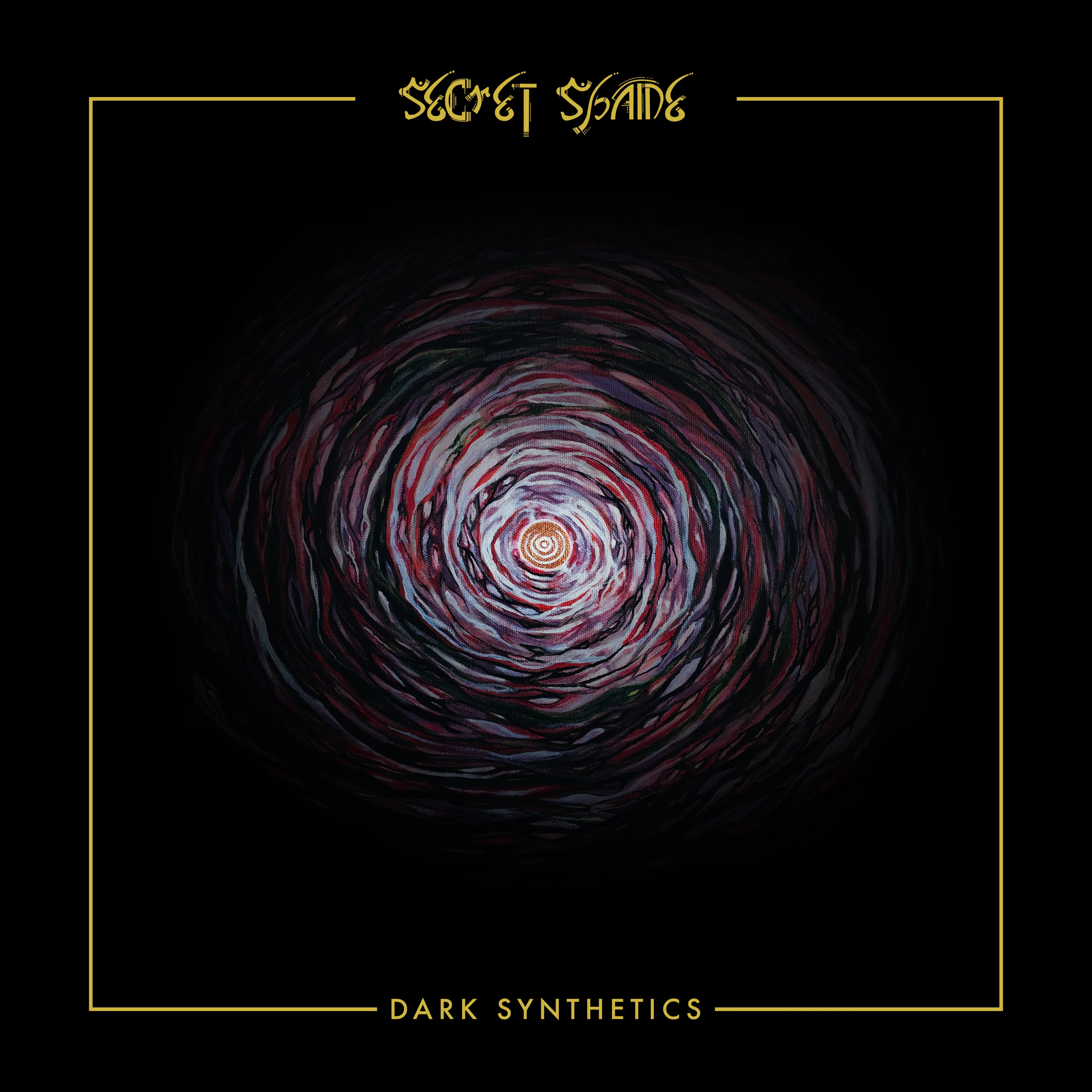 Official album cover art for the release Dark Synthetics by Secret Shame