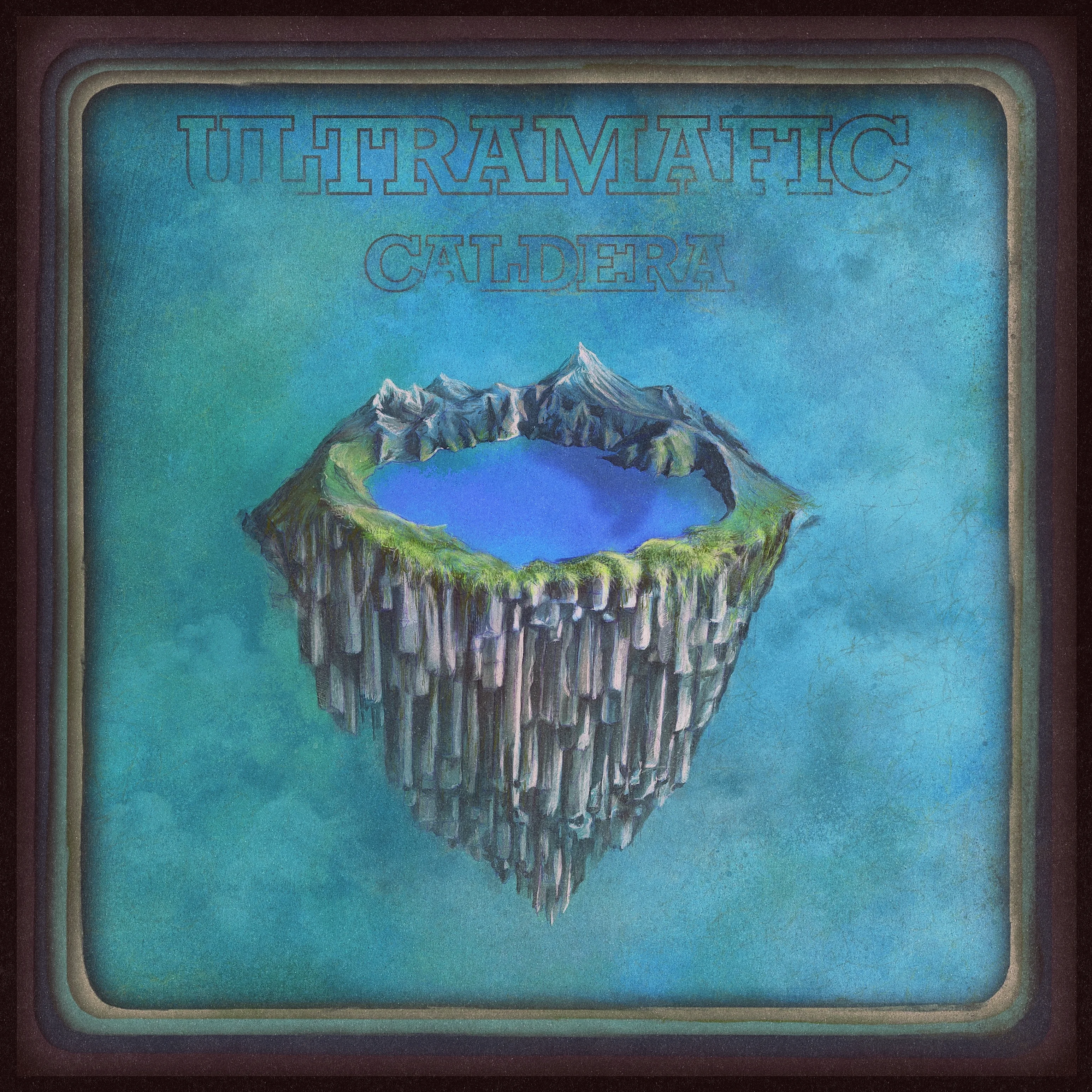 Official album cover art for the release Caldera by Ultramafic