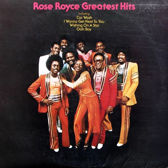 Official album cover art for the release Greatest Hits by Rose Royce