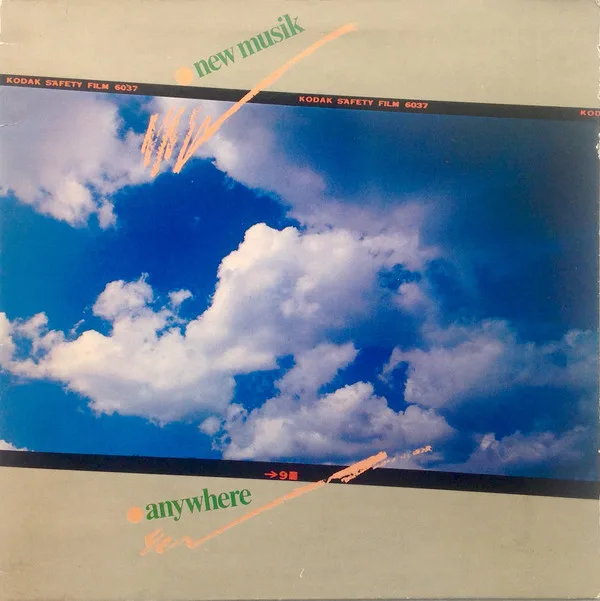 Official album cover art for the release Anywhere by New Musik