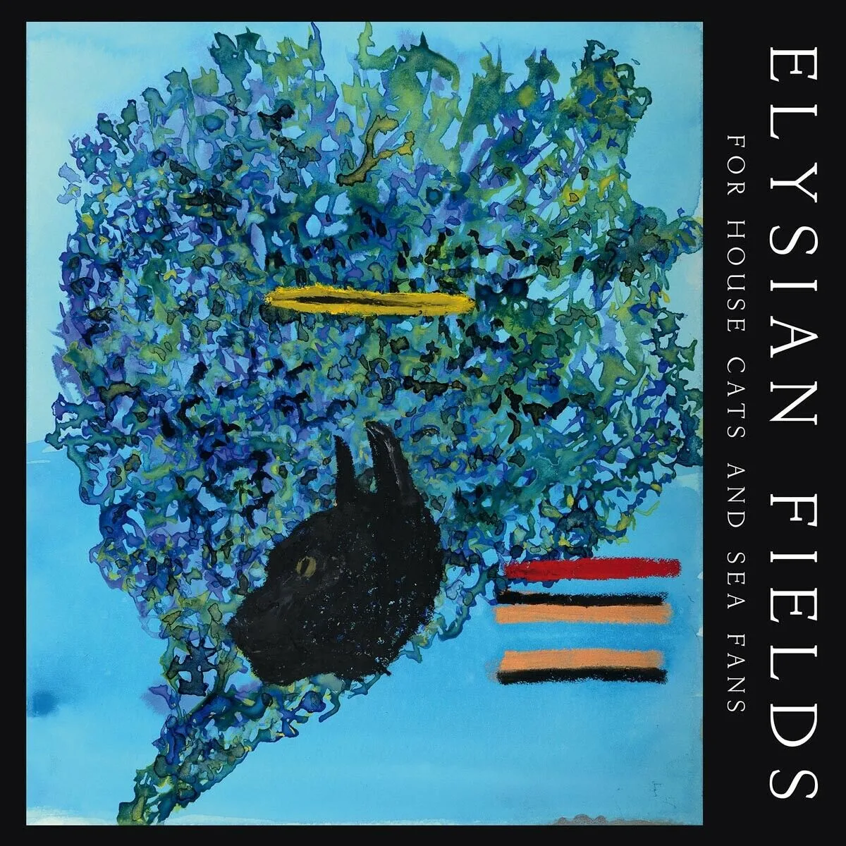 Official album cover art for the release For House Cats and Sea Fans by Elysian Fields