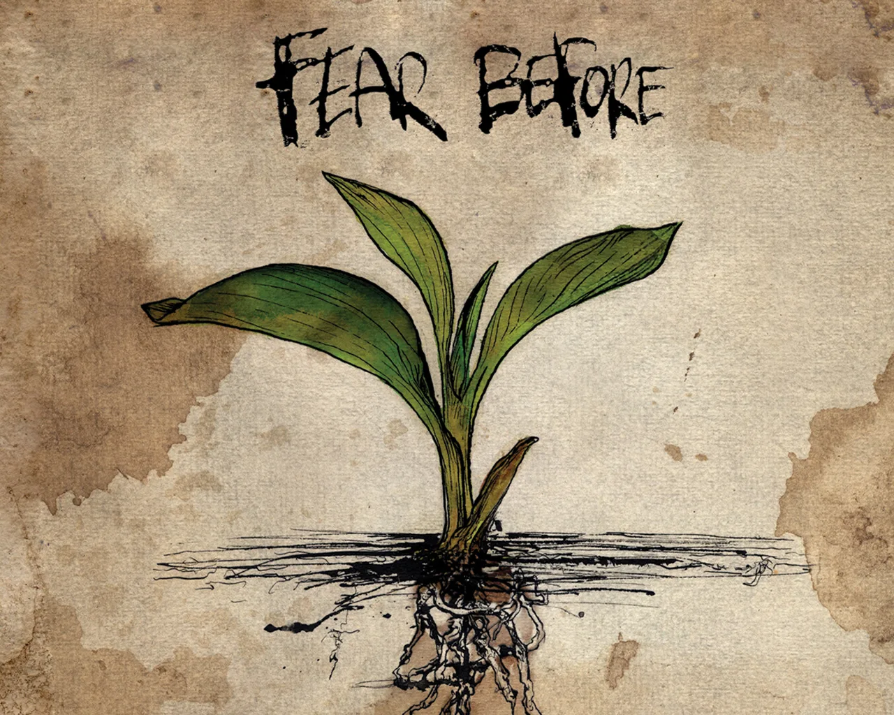 Official album cover art for the release Fear Before by Fear Before