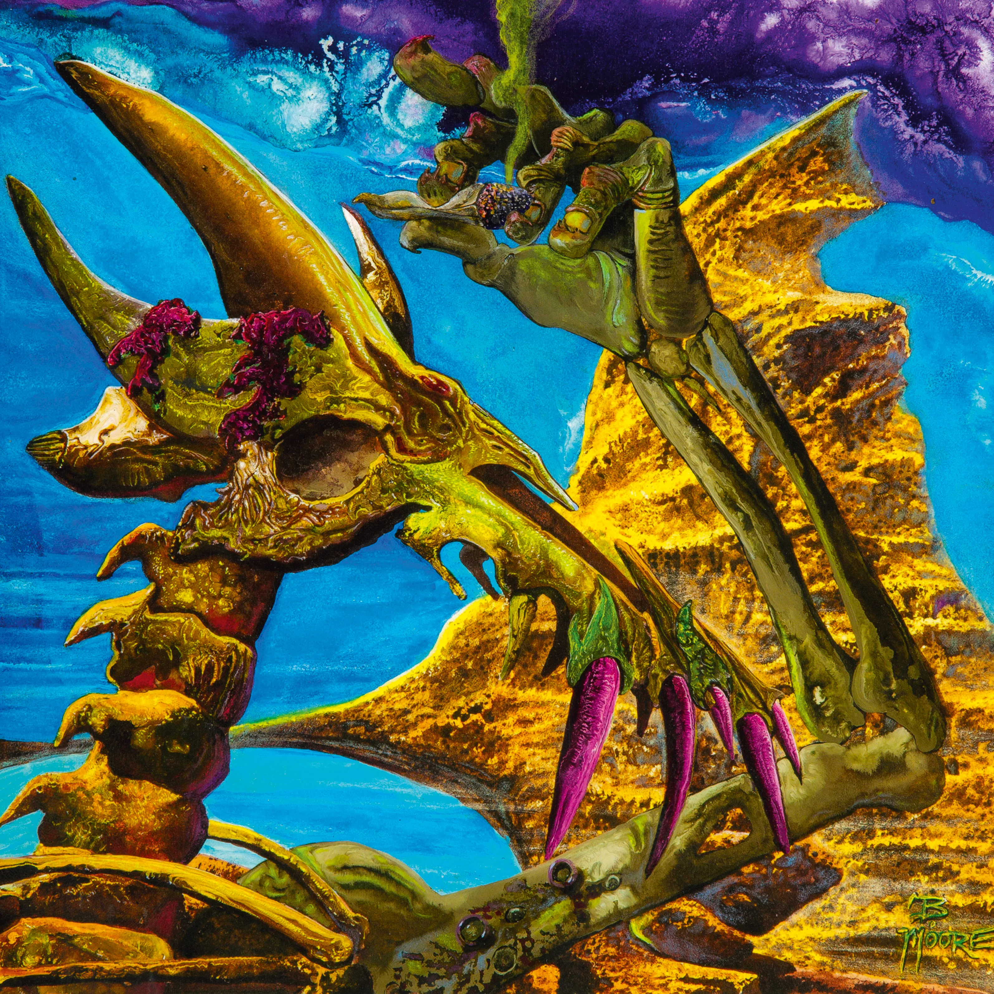 Official album cover art for the release Cadaver Monuments by 16