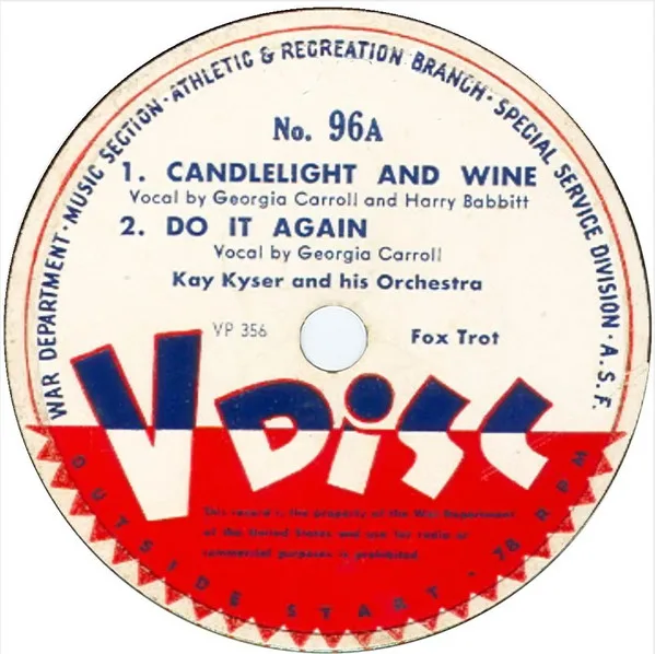 Candlelight and Wine / Do It Again / With My Head in the Clouds / Victory Polka