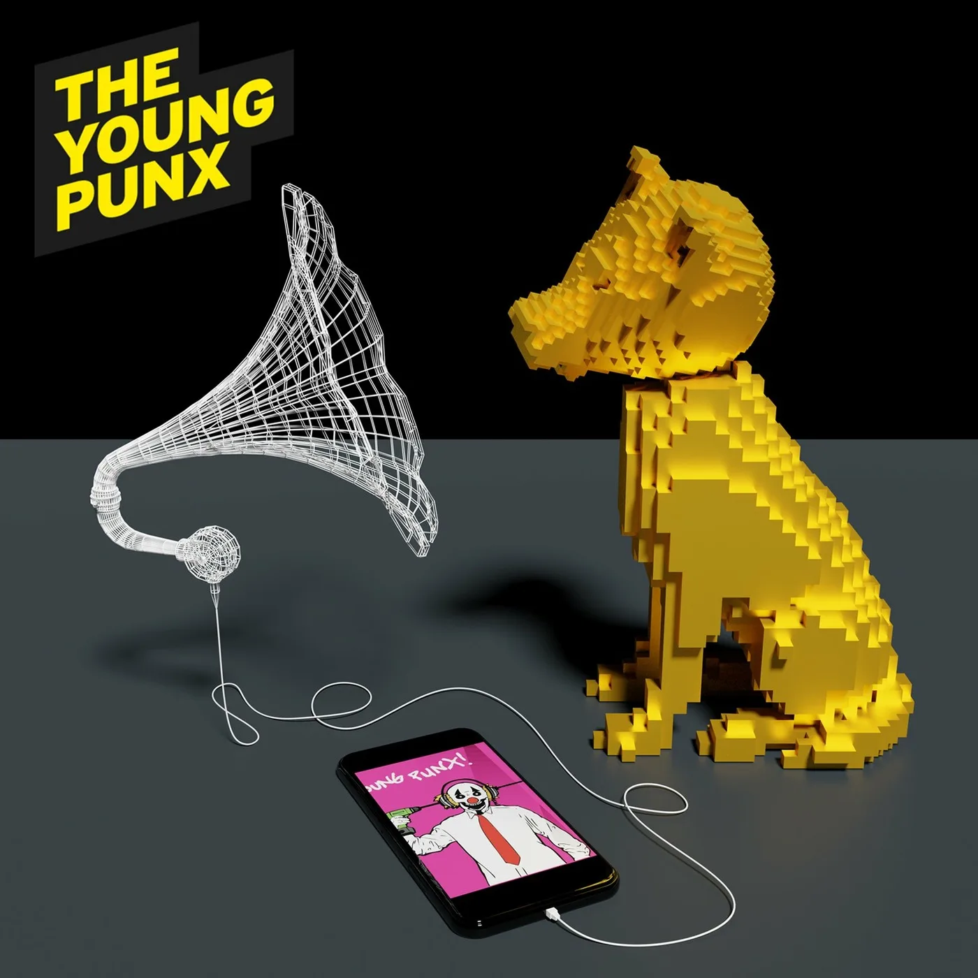 Official album cover art for the release The Best Of... 2004-2014 by The Young Punx