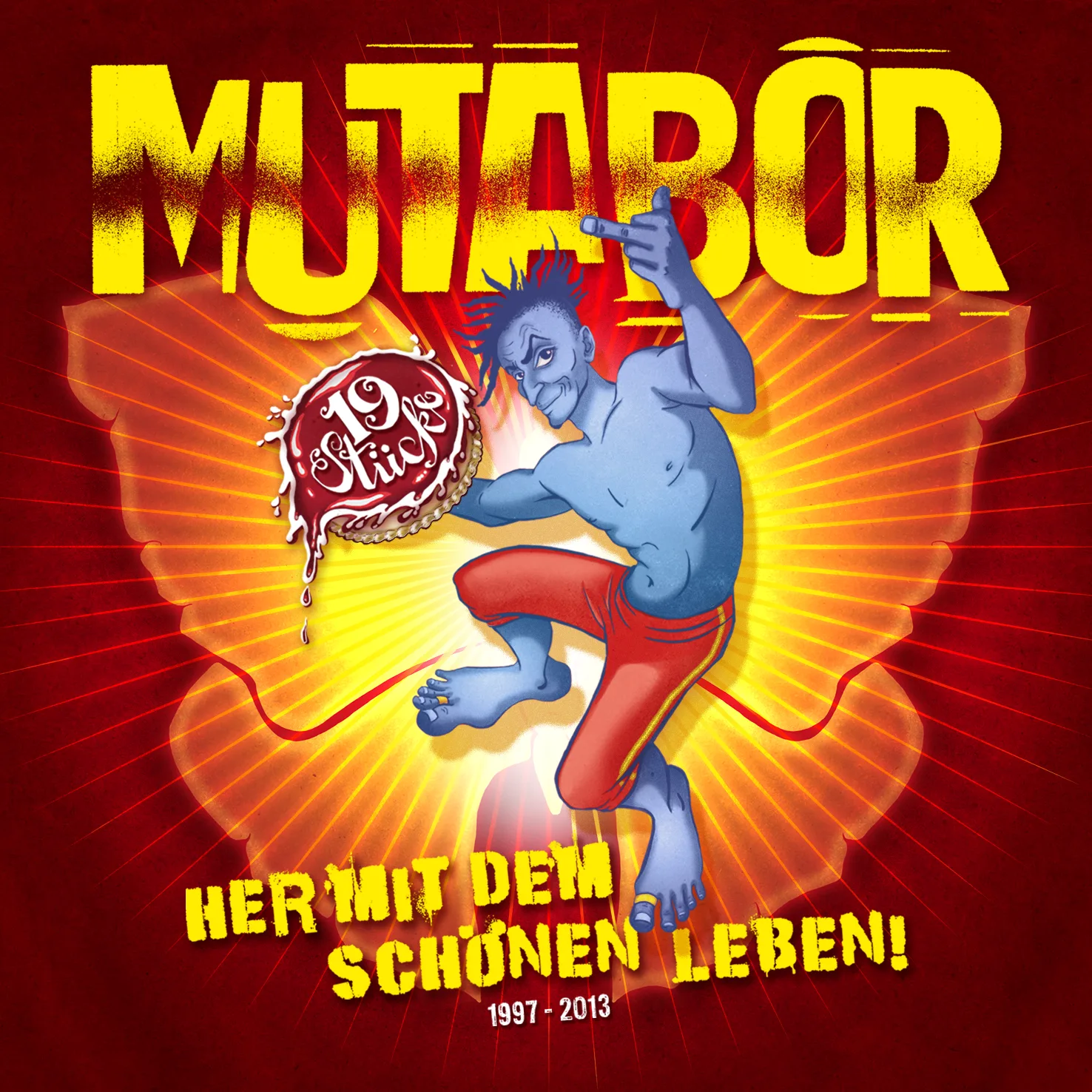 Official album cover art for the release Her mit dem schönen Leben! by Mutabor