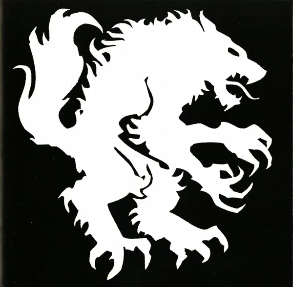 Official album cover art for the release Opferblut by Satanic Warmaster