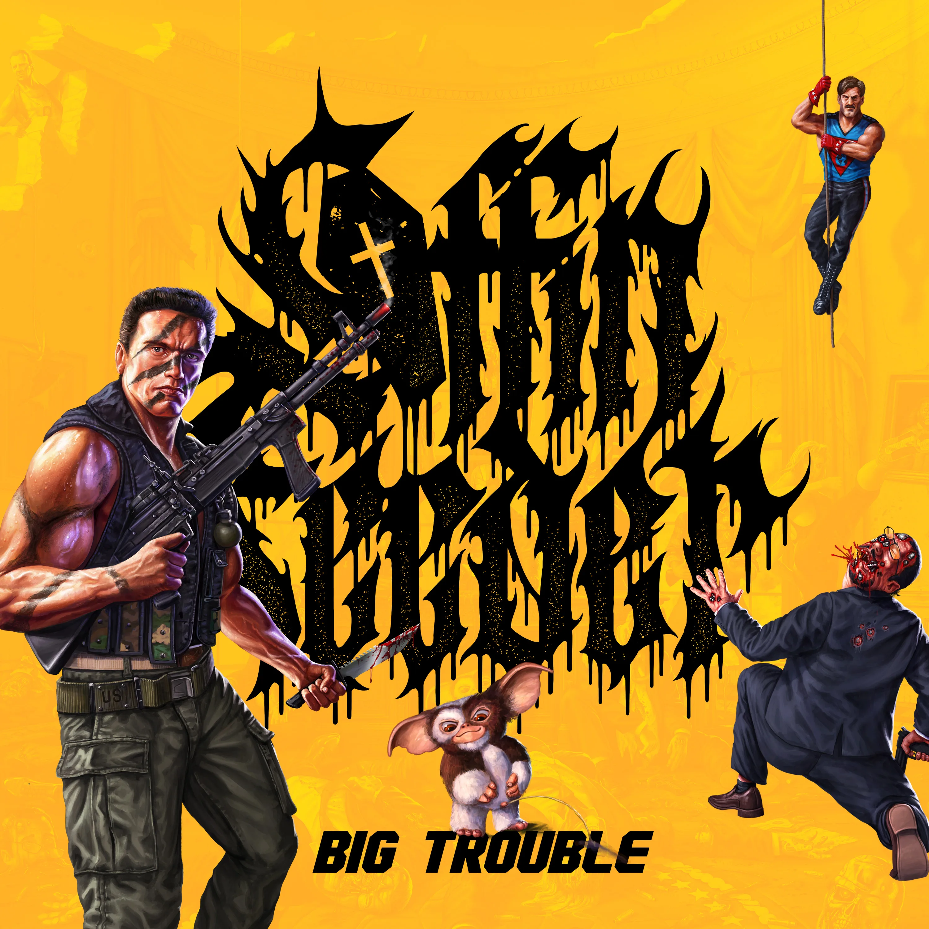 Official album cover art for the release Big Trouble by Coffin Feeder